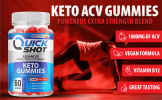 5pk Quick Shot ACV Gummies Try QuickShot Fast Keto Fat Burner Gummie Weight Loss