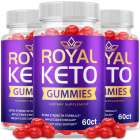 3-Royal Keto Gummies; Royal ACV Gummies; Advanced Weight Loss Gummies; 180ct