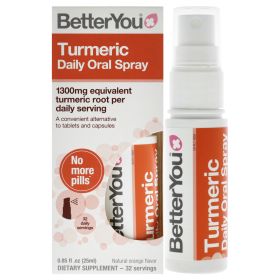 Turmeric Oral Spray by BetterYou for Unisex - 0.85 oz Spray