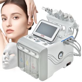 VEVOR 7 in 1 Hydrogen Oxygen Facial Machine, Professional Hydrafacial Machine for Spa, Hydro Facial Cleansing Rejuvenation Machine with 7-inch LCD Scr
