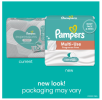 Pampers Baby Wipes Expressions Fragrance Free 3X Pop-Top Packs 168 Ct