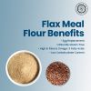 PRIDE OF INDIA Flax Meal Flour (1 lbs)