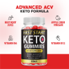 2-Fast Start Keto Gummies; Fast Start ACV Gummies; Weight Loss Gummies; 120ct