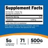 Nutricost L-Glutamine Powder 500 Grams (Blue Raspberry) - Health Supplement