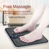 Foot Massager Mat -Foot Massager Pad for Pain Plantar Relief, Muscle Relaxation, Foldable Legs & Feet Massager Pad with 8 Modes, 19 Levels