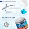 Retinol Cream for Face Collagen and Retinol Moisturizer with Hyaluronic Acid Day Night Anti Aging Retinol Face Moisturizer for Women Men Collagen Crea
