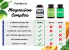Magnesium Glycinate & Malate Complex w/Vitamin D3, 100% Chelated for Max Absorption, Vegetarian ‚Äì Bone Health, Nerves, Muscles, 120 Capsules, 60 Day