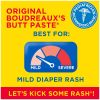 Boudreaux's Butt Paste Original Diaper Rash Cream, Ointment for Baby, 4 oz Tube