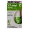 Vitamin D 3000 IU Oral Spray by BetterYou for Unisex - 0.51 oz Spray