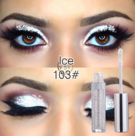 PHOERA Magnificent Metals Glitter and Glow Liquid Eyeshadow 12 Colors (Option: Ice)
