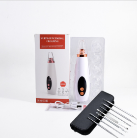 The pores clean artifact household cosmetic instrument suck black new instrument (Option: USB 1pc Kit 1pc)