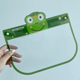 Child protective mask (Option: Frog)