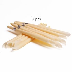 Coning Beewax Natural Ear Candle Ear Healthy Care Ear Treatment Wax Removal Earwax Cleaner (Option: 50pcs)