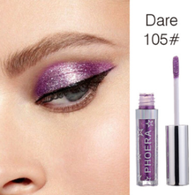 PHOERA Magnificent Metals Glitter and Glow Liquid Eyeshadow 12 Colors (Option: Dare)