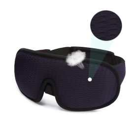 3D Sleeping Mask Block Out Light- Hard Rock Health (Color: Red)