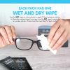 Z Clear Anti Fog Lens Cleaner Wipes Wet & Dry